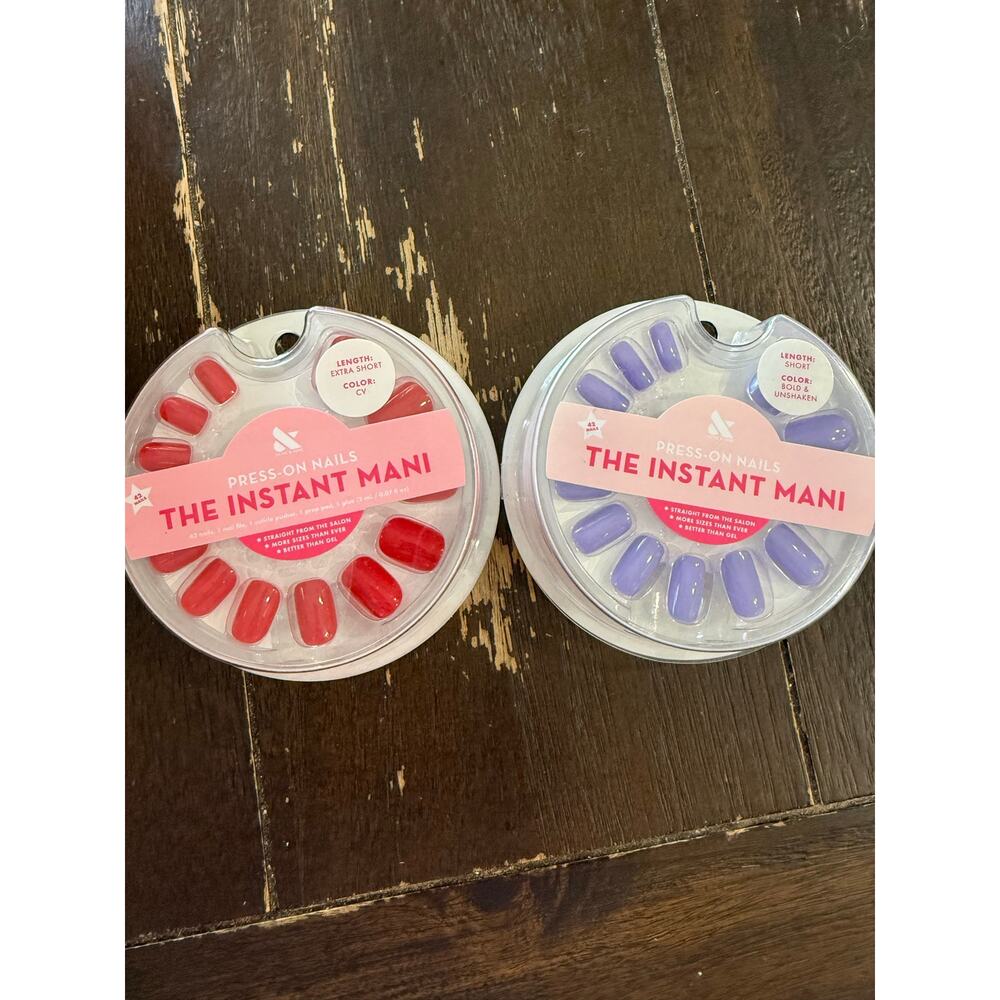 Olive & June Press-On Nails x2 NEW